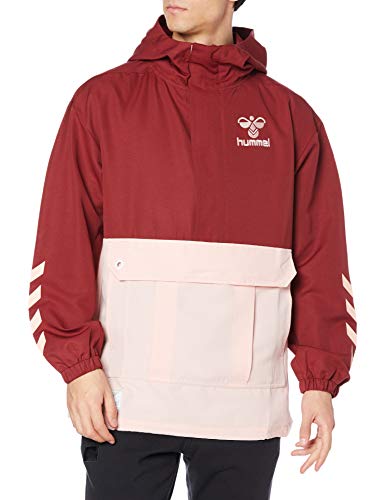 [ヒュンメル] パーカー hummel PLAY ウーブン アノラックパーカー メンズ HAW2086 ピュアピンク (29) SS