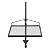 VEVOR Swivel Campfire Grill, Fire Pit Grill Grate over Fire Pits, Heavy Duty Steel Grill Grates, 360° Adjustable Open Fire Outdoor Cooking Equipment, Portable Camp Fire Racks for Camping Outdoor BBQ