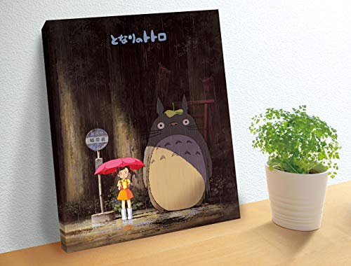 Studio Ghibli via Bluefin Ensky My Neighbor Totoro Meeting Totoro Artboard Jigsaw Puzzle (Canvas Style) ATB-18 - Official Studio Ghibli Merchandise
