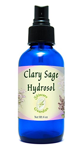 Clary Sage Hydrosol - Claire Sage Hidrosol - Refreshing Aromatherapy Pure Clary Sage Water - Facial Toner 4 oz Mister