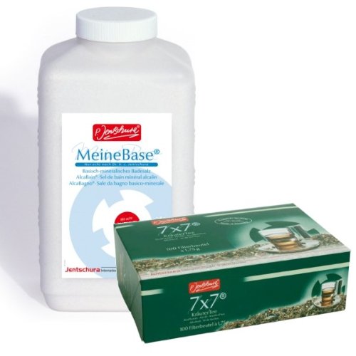 P.Jentschura MeineBase 3000g + 7x7 Kräutertee 50 Btl.