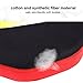 Keenso Thicken Kayak Canoe Seat Cushion Pad, Ergonomic Skid Proof Comfortable Lightweight Accessory, for Fishing, Kayak (Flame)