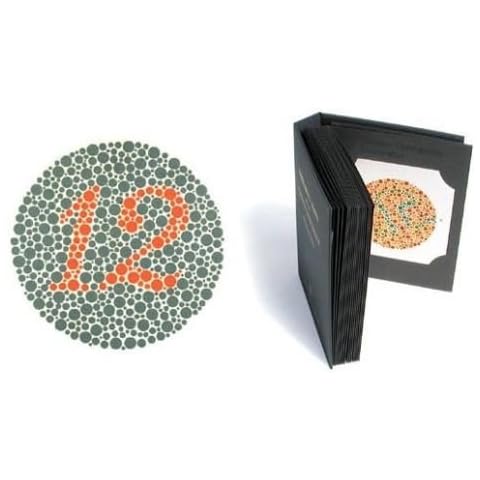 Top Quality 24 Plates ISHIHARA Tests Book DHL Express Shipping Cover