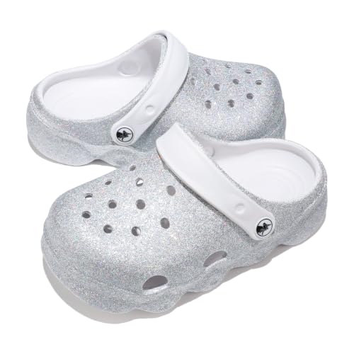 Image of Girls' Clogs for Toddlers & Kids Lightweight Garden Shoes Breathable Slip-on Slides Sandals Slippers Children's Beach Water Shoes