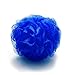 Amazon Basics Exfoliating Bath and Shower Loofah, Multicolor, Pack of 6