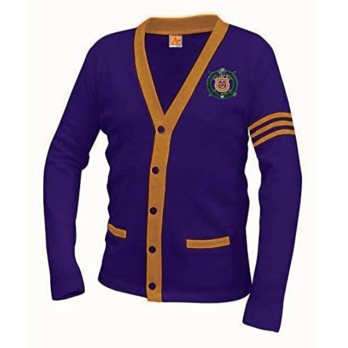 Omega Psi Phi Varsity Cardigan Sweater