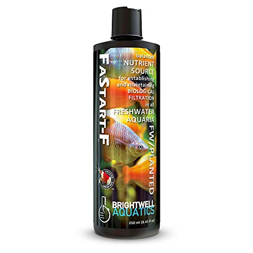 Image of Brightwell Aquatics Fastart F - Nutrient Source for Establishing Biological Filtration in Freshwater Aquariums, 250-ml