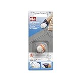 De plástico duro y blando Prym ergonómico dedal, pequeño, 14 x 5.7 x 1.7 cm, colores aleatorios