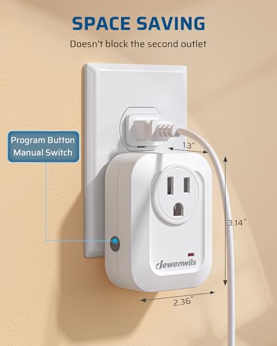DEWENWILS Remote Control Outlet, 100FT Range, Programmable - image 6