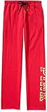 Pink Boyfriend Pants Fleece Color Red Size Small New