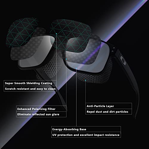 Image of Alphax Polarized Replacement Lenses Fit for Oakley Jaw-breaker OO9290 - Options