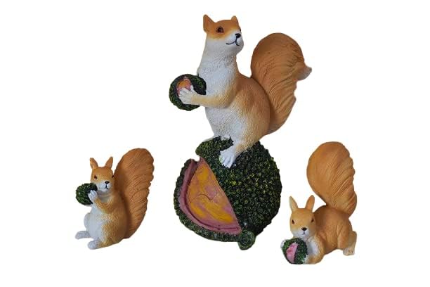 See full amazon price history chart for The Decor24 Handmade Resin 3 Squirrel Family Sculpture Set Realistic Cartoon Animal Model Statue Home Decoration, Garden Lawn, Party Décor Ornaments, Show Pices The Decor24 Handmade Resin 3 Squirrel Family Sculpture Set Realistic Cartoon Animal Model Statue Home Decoration, Garden Lawn, Party Décor Ornaments, Show Pices (B0CR1LHCNY) Amazon Price History, Amazon Price Tracker
