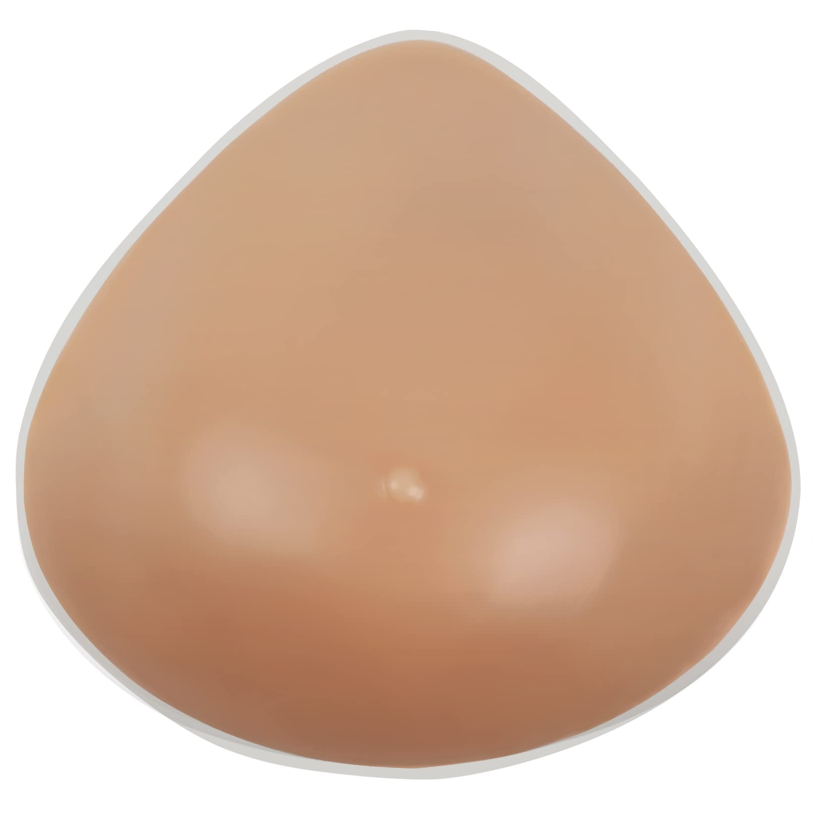IVITAOne Piece Triangle Shape Silicone Breast Forms for Mastectomy Prosthesis Chest Bra Pad Enhancers