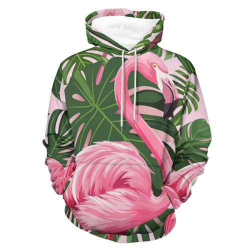 Sweatshirt Pullover Flamant Rose Taille S : Confort thermique et style pour le quotidien