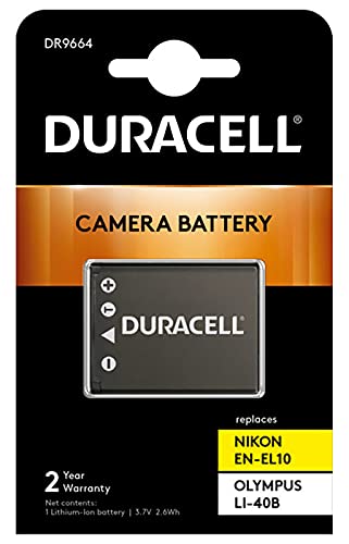 Duracell DR9664 Batterie pour Appareil Photo Numérique Olympus li-40B