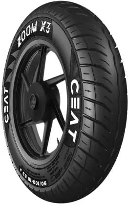 Image of CEAT 110 /80-12 Zoom X3 61L TUBELESS TYRE | Rear Tyre |