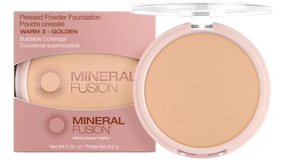 Mineral Fusion Pressed Base Makeup - Deep, 0.32 Oz (Pack of 4) main image 0