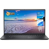 Newest Dell Inspiron 15 3511 Laptop, 15.6″ FHD Touchscreen, Intel Core i5-1035G1, 12GB RAM, 256GB PCIe NVMe M.2 SSD, SD Card Reader, Webcam, HDMI, WiFi, Windows 11 Home, Black
