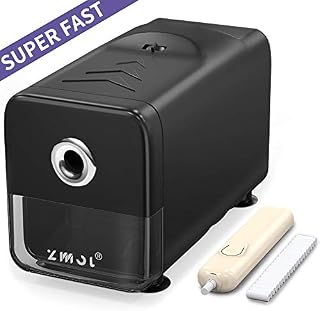 Electric Pencil Sharpener Heavy Duty,Pencil Sharpener for Classroom,Commercial pencil sharpener for 6-8mm No.2/Colored