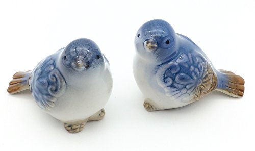 Set-of-2-Ceramic-Bird-Figurines-Flower-Embellished-Garden-Statue-Home-Decor-Mini-Bird-Ornaments Set of 2 Ceramic Bird Figurines Flower Embellished Garden Statue Home Decor Mini Bird Ornaments