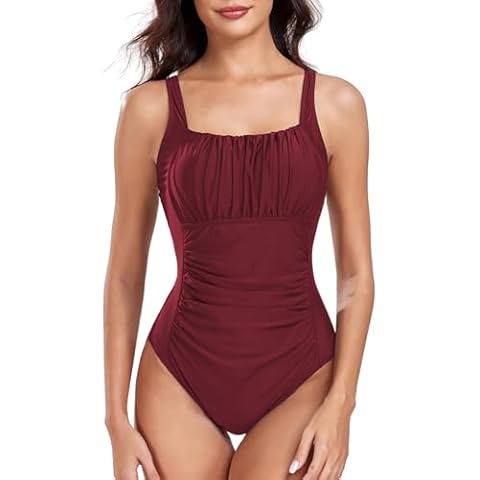 FLYILY Maillot de Bain Vintage Cover
