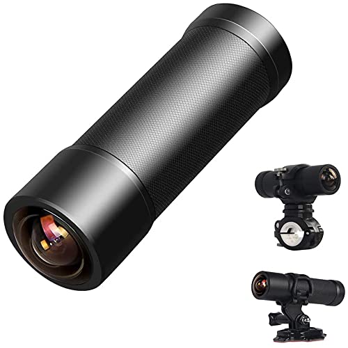 Top Rated VSYSTO Portable 2K Helmet Camera for Motorcycle Bike Helmet and Handlebar, WiFi Night Vision Waterproof DVR Sports Body Action Camera Recorder, 170° Wide Angle Lens, Loop Recording