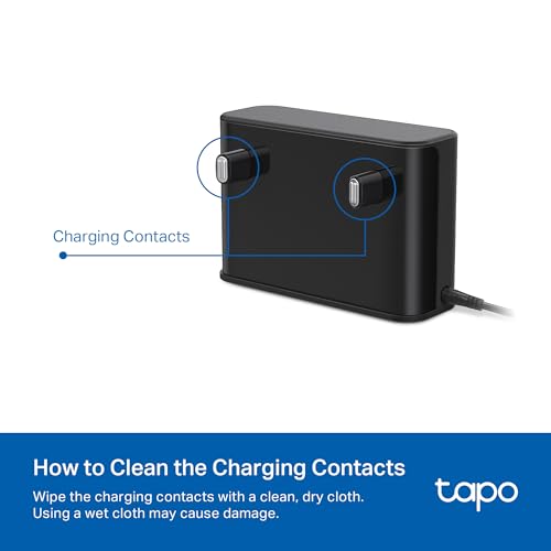 Image of Tapo Robot Vacuum Charging Base, Compatible with RV30 Max, RV20 Max