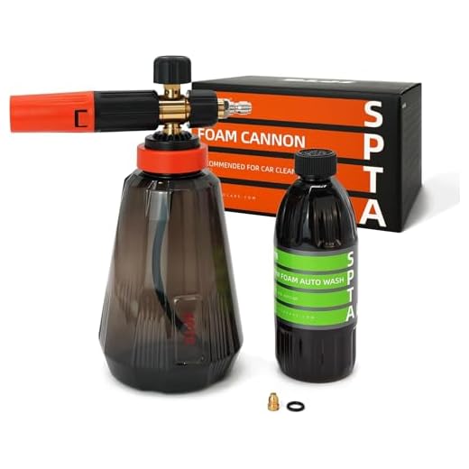 SPTA Foam Cannon with Thicker Foam Technology