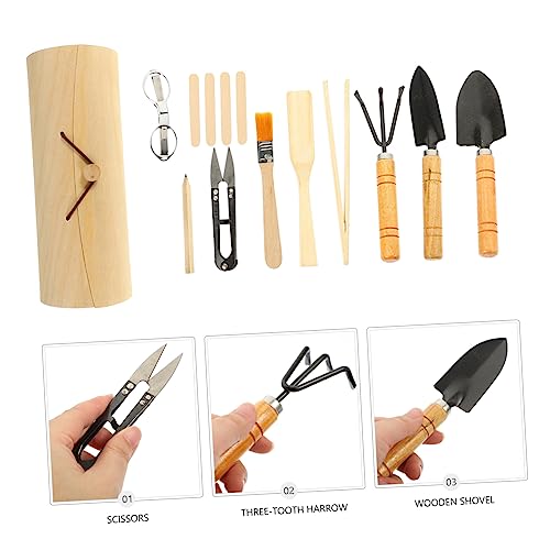 Set de herramientas de jardinería LIOOBO ergonómico miniatura 6
