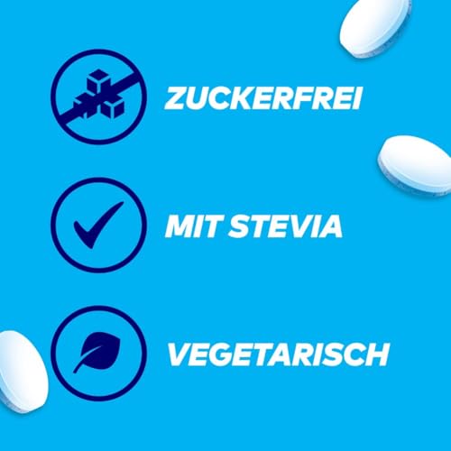Extra Professional Mint Zuckerfreie Lutschpastillen, Multipack mit 6 x 70 Lutschbonbons, Süßigkeiten mit Minzgeschmack, Xylitol Mints, Lutschbonbons für frischen Atem