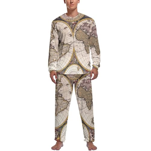 Pyjama homme manche longue idéal pour des nuits de voyage cocooning