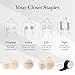 Nippies Nipple Covers for Women - Reusable Sticky Silicone Pasties with Travel Case - Original Circle or Lift Style Available
