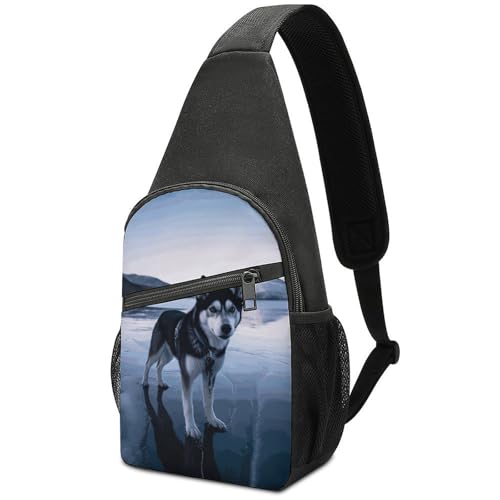Bolso tipo bandolera para mujer y hombre, uso deportivo y urbano