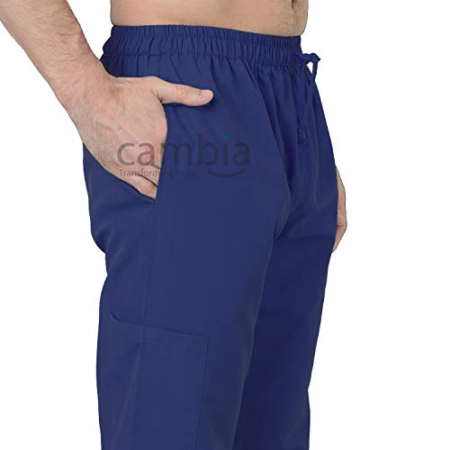 Image of Cambia Scrub Suits for Doctors Men /OT Dress Unisex (XXXXL, Royal Blue)