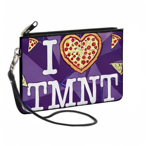 Buckle-Down Women's Standard Zip Wallet Ninja Turtles Small, 6.5" x 3.5"4