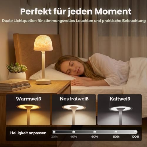 UPXNBOR Duschlampe Wasserdicht, Ozean Sternenhimmel Projektor, Wohnambiente – Ansicht 6