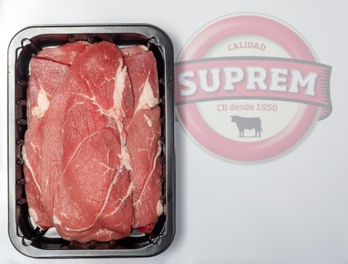 Filetes de 1ª A de Ternera SUPREM - 480g (Pack de 4) | Corte Premium, Sabor Auténtico