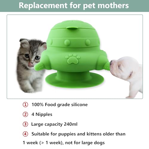image for YeulYuuri Puppy Bottles for Nursing,Puppy Milk feeders for Multiple Pu