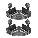 Generico Estante de baño a - Estante esquinero de ABS 30 cm | Esquina sin agujeros con estantes extraíbles, portaobjetos de tocador para champú de pared | Cocina Casa Dispensa I