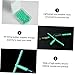 ibasenice 60pcs Shaped Fishing Drift Stoppers Sliding Float Connectors for Enhanced Fishing Efficiency Suitable for Freshwater