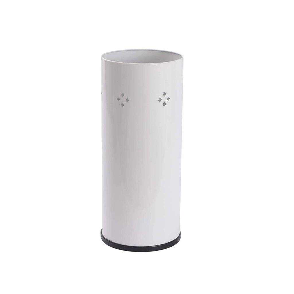 KLerDH Umbrella Stand, White ，Hotel Lobby Commercial Umbrella Bucket Door