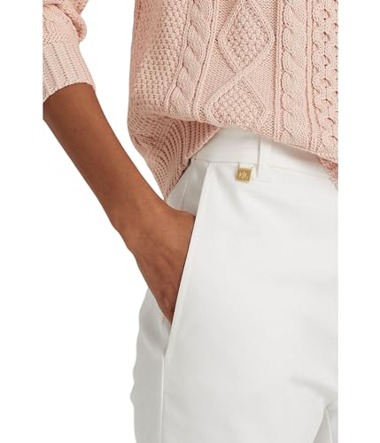 Lauren Ralph Lauren Women's Petite Stretch-Cotton Blend Pants3