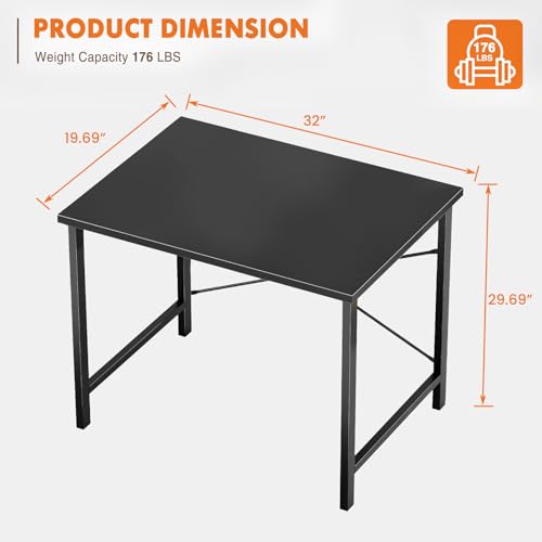 Petit bureau d'ordinateur anti-vibration table d'étude compacte - 3