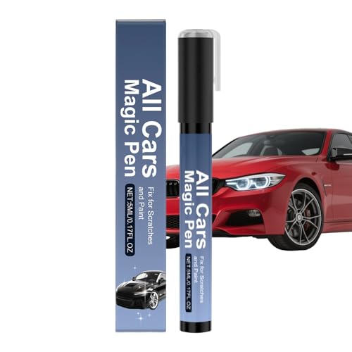 Lápiz para eliminar arañazos en vehículos, 5 ml de abrillantador con protección impermeable, lápiz de repintado para vehículos de motor, para vehículos de motor, exteriores, parachoques, llantas