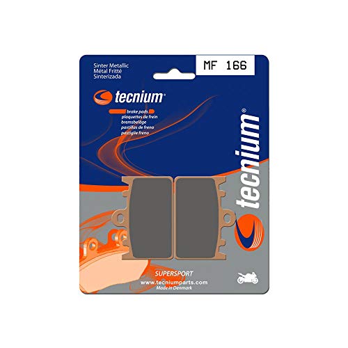 Plaquettes de frein MF166 TECNIUM métal fritté pour stopper le manque de mordant