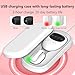 Wireless Bedwetting Alarm for Boys and Girls USB-C Rechargeable, High Sensitivity, Loud Sound, Strong Vibration, Pee Alarm, Bedwetting Solutions, Potty Training for Kids