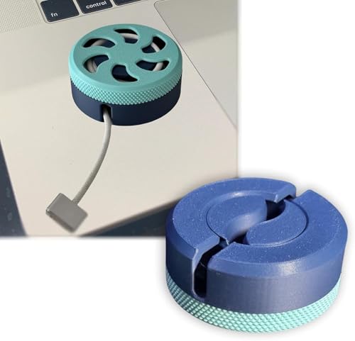 Organizador de cables/bobina para cables, sistema ergonómico de gestión de cables, soportes de cables gruesos y delgados, carrete de cable ajustable