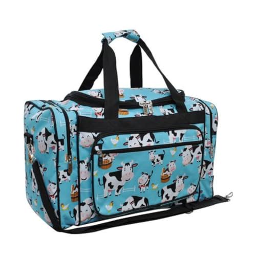 NGIL Canvas 20" inch Duffle Bag (Cow-black)