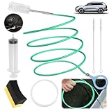 CEVYEA Kit de Cepillo de Limpieza 5M para Drenajes de Quemacocos/Autos - Limpiador de Drenaje con Cerdas Duras, Cepillos...