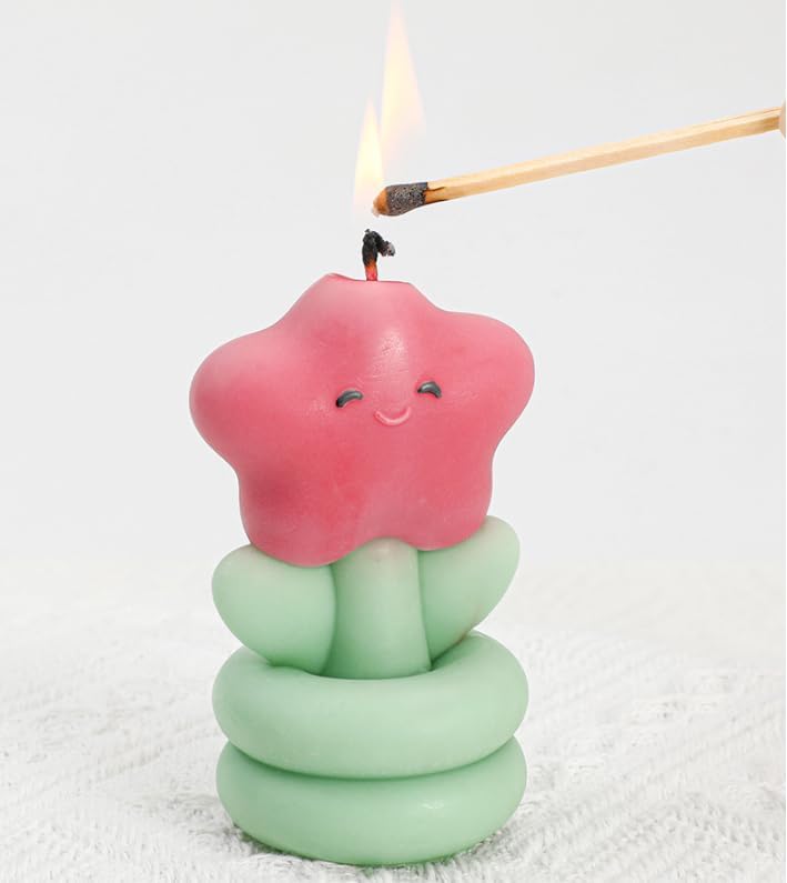 Silicone Candle Mold 2 Pack Candle Making Moulds DIY for Home Decor